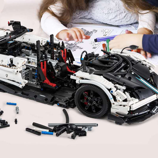 Technic Rasta Pagani Huayra 97900 Tỉ lệ 1:8 2896PSC đồ chơi mô hình siêu xe