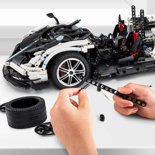 Technic Rasta Pagani Huayra 97900 Tỉ lệ 1:8 2896PSC đồ chơi mô hình siêu xe