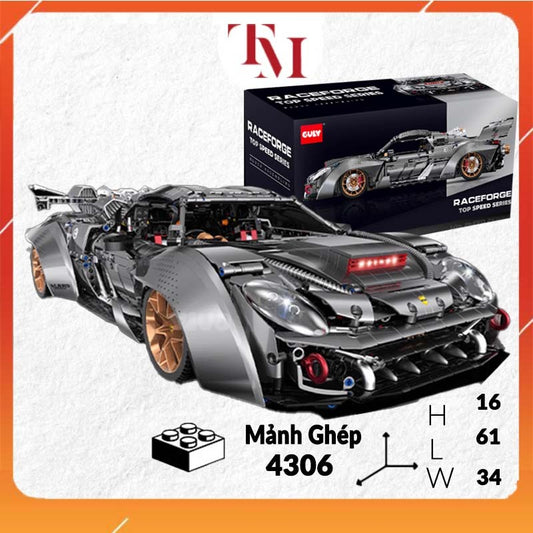 Đồ Chơi Mô Hình Lắp Ráp Siêu Xe Technic Guly Porsche 918 Sports Car Tỉ Lệ 1:8 10629 Tỉ Lệ 1:8 Mô Hình Lắp Ráp Xe Bản Đẹp 4306 Mảnh