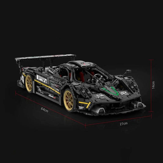Mô hình TECHNIC siêu xe  Pagani Zondar R Sport Car Vehicle X220907 Tỉ lệ 1:8 4500 PCS