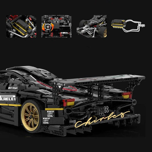 Mô hình TECHNIC siêu xe  Pagani Zondar R Sport Car Vehicle X220907 Tỉ lệ 1:8 4500 PCS