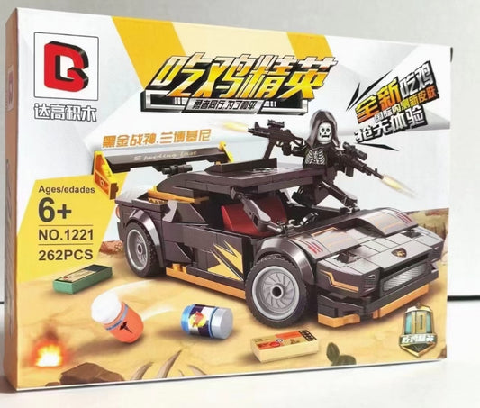 Bộ Đồ Chơi Mô Hình Lắp Ráp Siêu Xe Cho Bé Mẫu Mới 4 Trong 1 Sưu Tầm, Quà Tặng, Trưng Bày