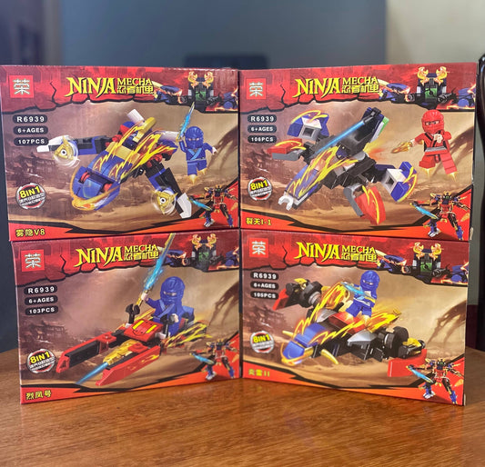 Đồ Chơi Mô Hình Lắp Ráp Ninja Chiến Binh 8 Chủ Đề Giúp Trẻ Phát Triển Trí Tuệ, Quà Tặng