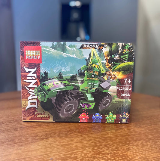 Đồ Chơi Mô Hình Lắp Ráp Ninja Xe Đua 4 Chủ Đề Giúp Trẻ Phát Triển Trí Tuệ Sưu Tầm, Quà Tặng