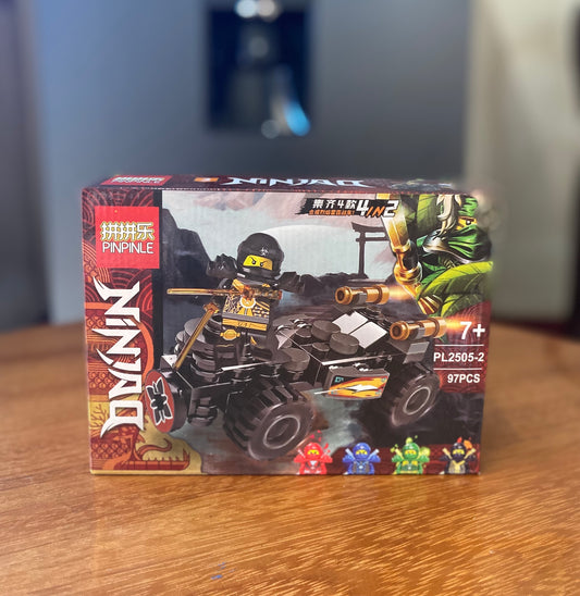 Đồ Chơi Mô Hình Lắp Ráp Ninja Xe Đua 4 Chủ Đề Giúp Trẻ Phát Triển Trí Tuệ Sưu Tầm, Quà Tặng