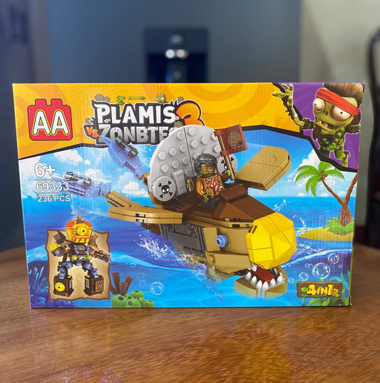 Đồ Chơi Mô Hình Lắp Ráp Plants Vs Zombies 2 Chủ Đề Giúp Trẻ Phát Triển Trí Tuệ, Quà Tặng