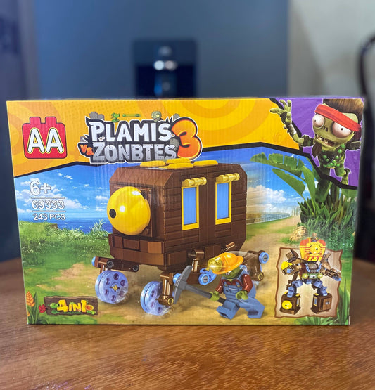 Đồ Chơi Mô Hình Lắp Ráp Plants Vs Zombies 2 Chủ Đề Giúp Trẻ Phát Triển Trí Tuệ, Quà Tặng