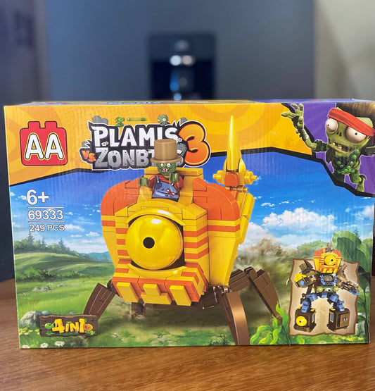 Đồ Chơi Mô Hình Lắp Ráp Plants Vs Zombies 2 Chủ Đề Giúp Trẻ Phát Triển Trí Tuệ, Quà Tặng