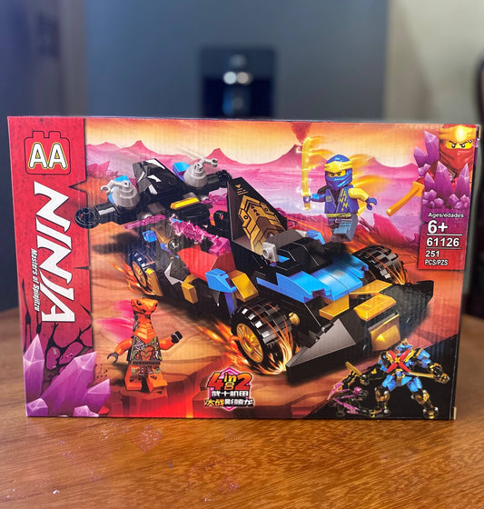 Đồ Chơi Mô Hình Lắp Ráp Ninja Chiến Binh 4 Chủ Đề Giúp Trẻ Phát Triển Trí Tuệ, Quà Tặng