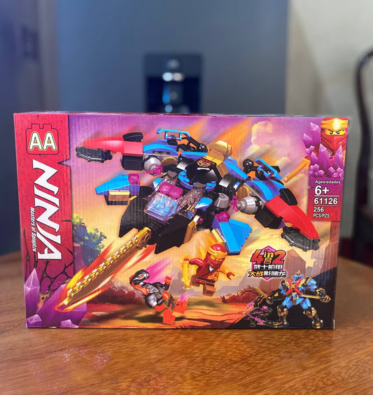 Đồ Chơi Mô Hình Lắp Ráp Ninja Chiến Binh 4 Chủ Đề Giúp Trẻ Phát Triển Trí Tuệ, Quà Tặng