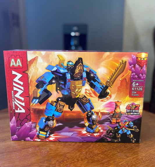 Đồ Chơi Mô Hình Lắp Ráp Ninja Chiến Binh 4 Chủ Đề Giúp Trẻ Phát Triển Trí Tuệ, Quà Tặng