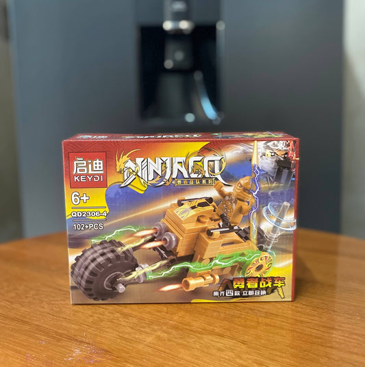 Đồ Chơi Mô Hình Lắp Ráp Ninja Xe Máy 4 Chủ Đề Giúp Trẻ Phát Triển Trí Tuệ Sưu Tầm, Quà Tặng