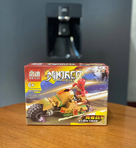 Đồ Chơi Mô Hình Lắp Ráp Ninja Xe Máy 4 Chủ Đề Giúp Trẻ Phát Triển Trí Tuệ Sưu Tầm, Quà Tặng