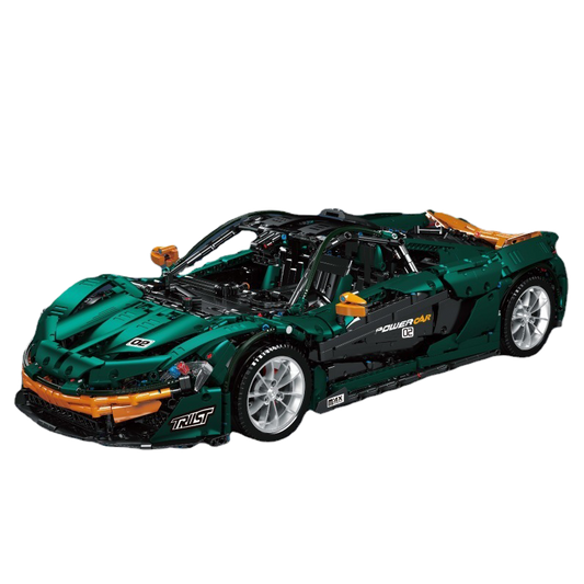 Mô Hình TECHNIC Mould King McLaren P1 13091 Màu Xanh Rêu Tỉ Lệ 1:8 3228 PCS