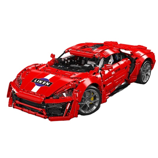 Mô Hình TECHNIC Mould King Lykan Supercar 13190 Tỉ Lệ 1:8 4070 PCS