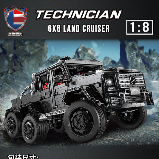 Mô Hình TECHNIC Techniccian  Land Cruiser 6x6  tỉ lệ 1:8 3300PCS
