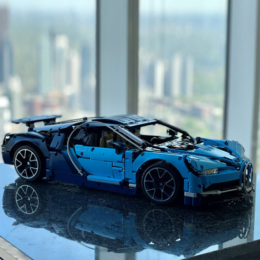 Mô hình TECHNIC siêu xe Technic Bugatti Chiron 42083 Tỉ lệ 1:8 4031 PCS