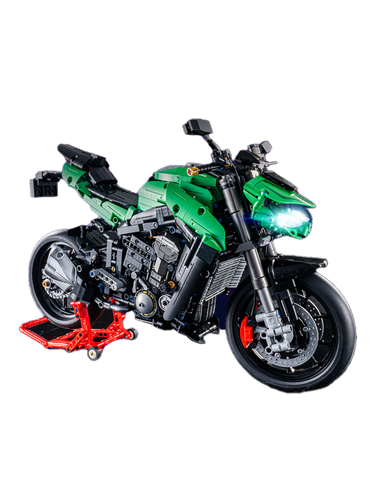 Mô hình TECHNIC Xe Máy Panlos KWS Ninja Z1000 Tỉ Lệ 1:5 1968 PCS