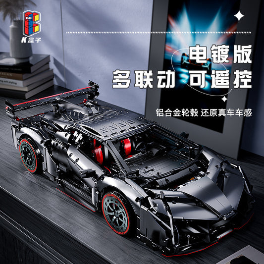 Đồ Chơi Mô Hình Lắp Ráp Siêu Xe Technic KBOX Lamborghini Veneno Car 10522 Tỉ Lệ 1:8 Mô Hình Lắp Ráp Xe Bản Đẹp 3711 Mảnh