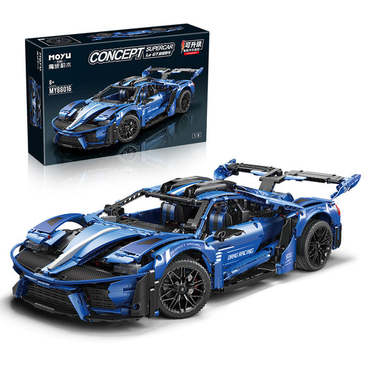 Mô Hình TECHNIC MOYU Ford GT Building MY88016 tỉ lệ 1:8 3624 Pcs