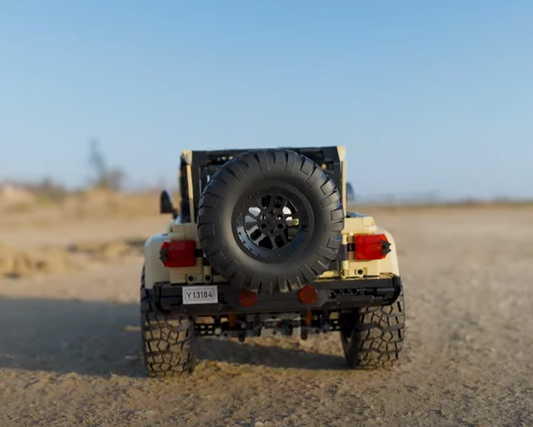 Mô Hình siêu xe Technic Mould King  Wrangler Rubicon RAMP Tỉ lệ 1:6