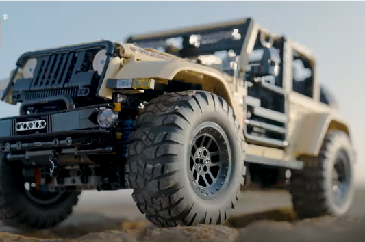 Mô Hình siêu xe Technic Mould King  Wrangler Rubicon RAMP Tỉ lệ 1:6