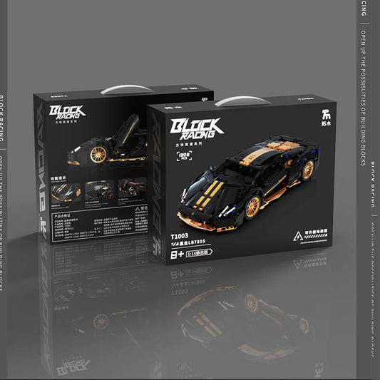 Mô Hình TECHNIC  BLOCKRACING LAMBORGHINI Tỉ Lệ 1:14 1309 PCS