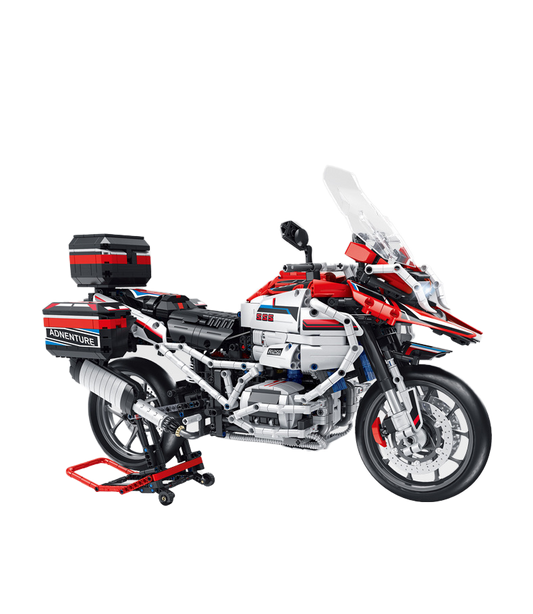 Đồ chơi Technic Mô Hình Lắp Ráp Siêu Xe Máy Panlos BMW R1250GS Tỉ Lệ 1:5 BỘ Lắp Ghép Xe 2627 Mảnh