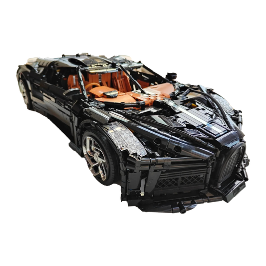 Mô Hình siêu xe Technic Mould King Bugatti La Voiture Noire  Tỉ lệ 1:8 4688 Pc