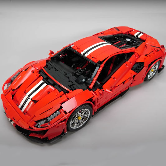 Mô Hình TECHNIC CADA Ferrari 488 Pista tỉ lệ 1:8 3187 PCS