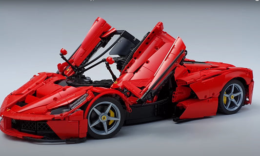 Mô Hình TECHNIC CaDA Master La Ferrari C61505W Viva Hypercar Ferrari tỉ lệ 1:8 4739 PCS