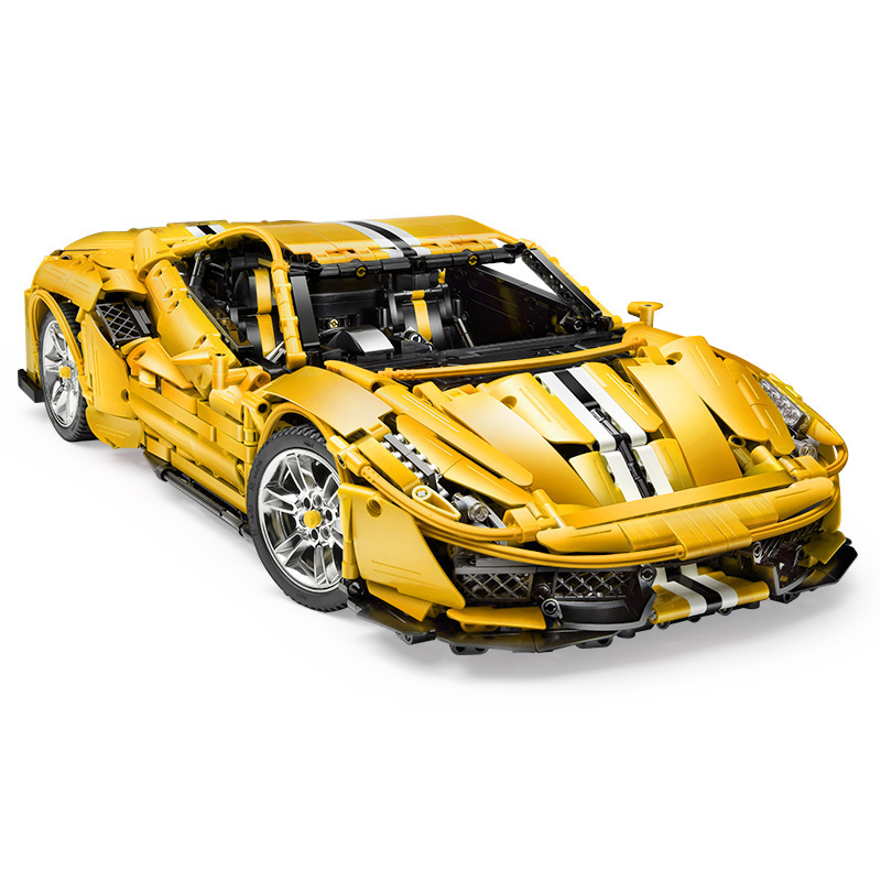 Mô Hình TECHNIC CADA Ferrari 488 Pista tỉ lệ 1:8 3842 PCS