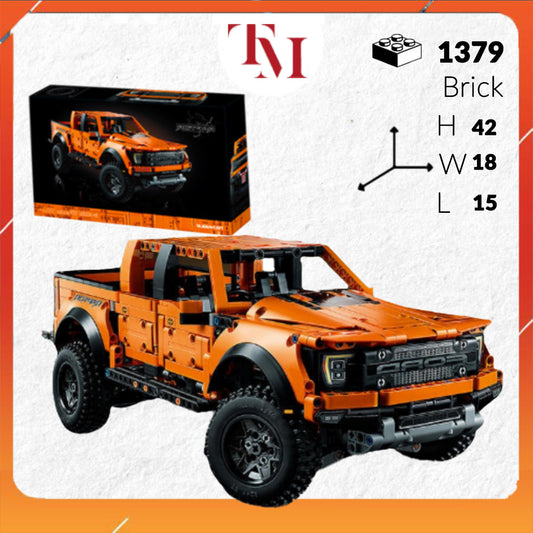 Mô Hình TECHNIC xe bán tải Ford Raptor 42126 tỉ lệ 1:10 1379 PCS