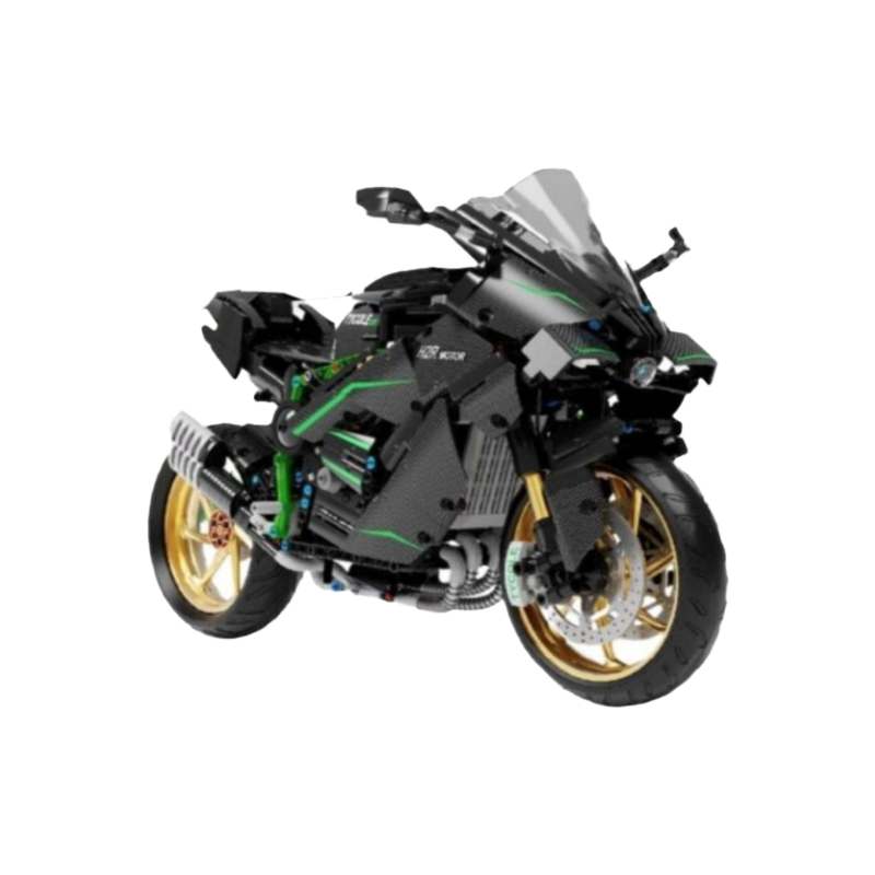Xe Máy Ninja Kawasaki Ninja H2r Mô Hình TECHNIC Siêu Xe Technic