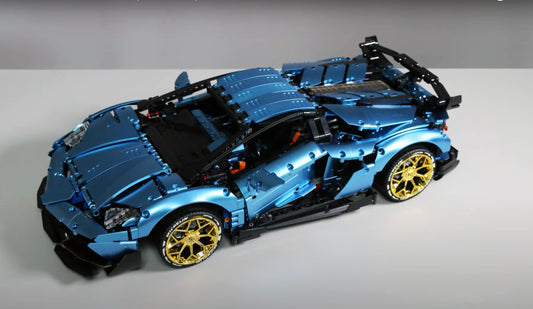 Mô Hình TECHNIC KBOX Lamborghini Aventador SVJ 63 Tỉ lệ 1:8 3811 PCS