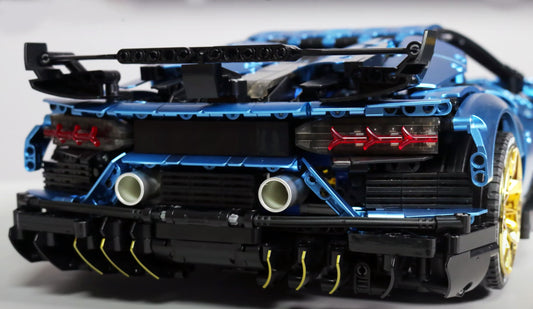 Mô Hình TECHNIC KBOX Lamborghini Aventador SVJ 63 Tỉ lệ 1:8 3811 PCS