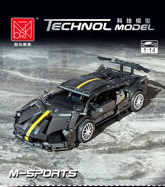 Mô Hình TECHNIC MORK BLOCK siêu xe MURCIELAGO LAMBORGHINI 0230215-1, tỉ lệ 1:14 1356 PCS