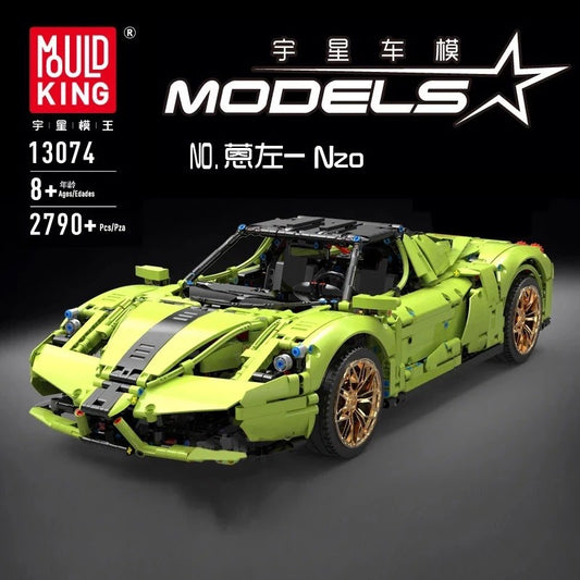 Mô Hình TECHNIC Mould King Ferrari Enzo Sports Tỉ lệ 1:8 2790 PCS