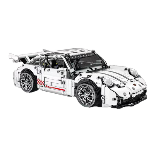 Mô Hình TECHNIC MORK BLOCK siêu xe PORSCHE 911 GT3 tỉ lệ 1:14 1268 PCS