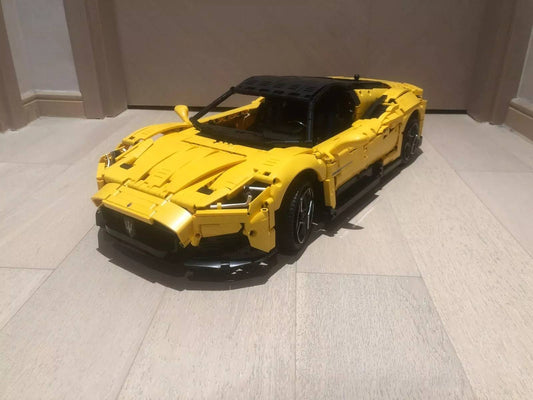 Đồ chơi Mô Hình siêu xe Technic Rasta Maserati MC20  93500/93510 Tỉ lệ 1:8 Lắp ghép lắp ráp xe  3500PSC