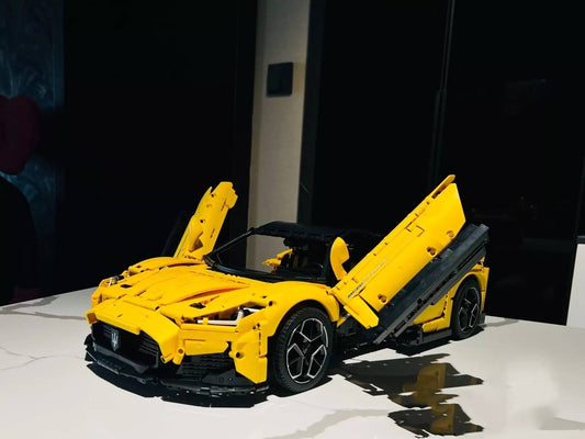Đồ chơi Mô Hình siêu xe Technic Rasta Maserati MC20  93500/93510 Tỉ lệ 1:8 Lắp ghép lắp ráp xe  3500PSC