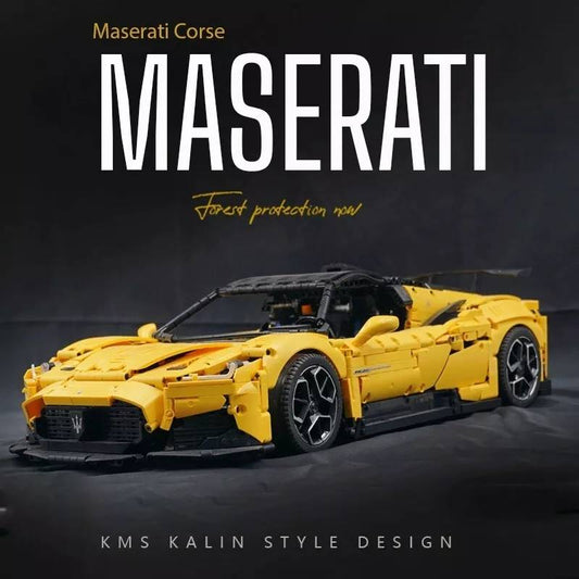 Đồ chơi Mô Hình siêu xe Technic Rasta Maserati MC20  93500/93510 Tỉ lệ 1:8 Lắp ghép lắp ráp xe  3500PSC