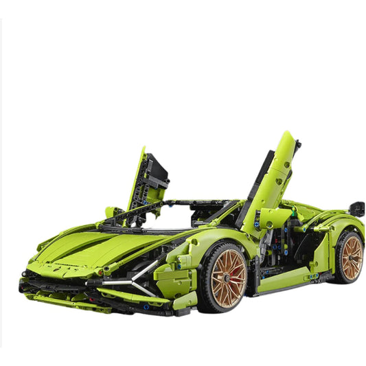 Mô Hình TECHNIC siêu xe LAMBORGHINI SIAN FKP 42115, tỉ lệ 1:8 3696 PCS