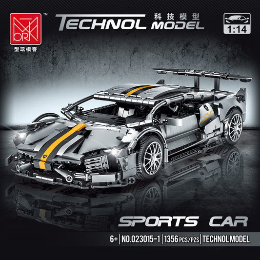 Mô Hình TECHNIC MORK BLOCK siêu xe MURCIELAGO LAMBORGHINI 0230215-1, tỉ lệ 1:14 1356 PCS
