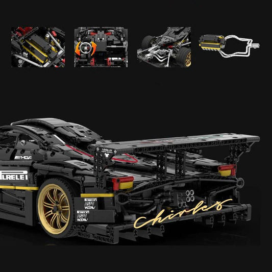 Mô hình LEGO TECHNIC siêu xe  Pagani Zondar R Sport Car Vehicle Tỉ lệ 1:8 4500 PCS