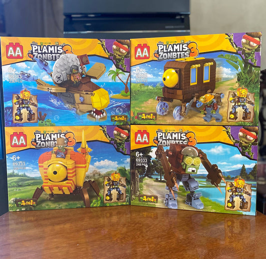 Đồ Chơi Mô Hình Lắp Ráp Lego Plants Vs Zombies 2 Chủ Đề Giúp Trẻ Phát Triển Trí Tuệ, Quà Tặng