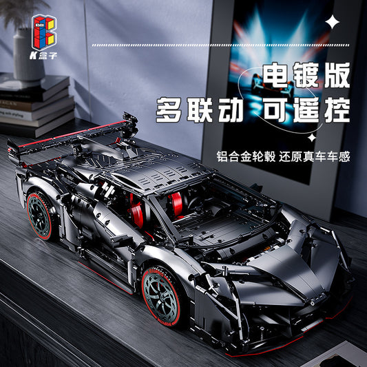 Đồ Chơi Mô Hình Lắp Ráp Siêu Xe Technic KBOX Lamborghini Veneno Car 10522 Tỉ Lệ 1:8 Mô Hình Lắp Ráp Xe Bản Đẹp 3711 Mảnh