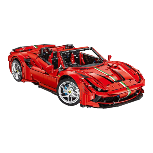 Đồ chơi Mô Hình siêu xe Technic F8 Ferrari 488 Tỉ lệ 1:8 BỘ Lắp ghép Mô hình lắp ráp xe bản đẹp 3781 P