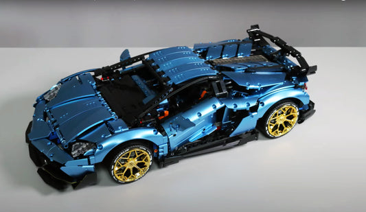 Mô Hình LEGO TECHNIC KBOX Lamborghini Aventador SVJ 63 Tỉ lệ 1:8 3811 PCS