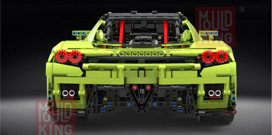 Mô Hình LEGO TECHNIC Mould King Ferrari Enzo Sports Tỉ lệ 1:8 2790 PCS